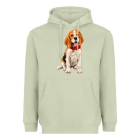 Matcha beagle Heavyweight Hoodie - Artiststas