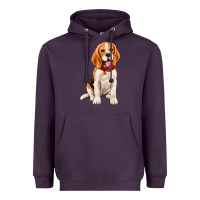 Plum beagle Heavyweight Hoodie - Artiststas