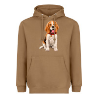 Toasted Coconut beagle Heavyweight Hoodie - Artiststas