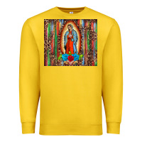 Lemon our lady of Guadalupe serape Premium Sweatshirt - BarkalooDesign