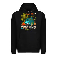 Black fires friends drinks camping crew Premium Hoodie - NancyCooperArtShop
