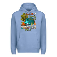 Colony Blue fires friends drinks camping crew Premium Hoodie - NancyCooperArtShop