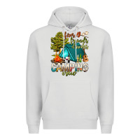 Dove Grey fires friends drinks camping crew Premium Hoodie - NancyCooperArtShop