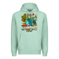 Seafoam fires friends drinks camping crew Premium Hoodie - NancyCooperArtShop