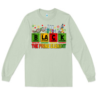Matcha Black the prime element juneteenth Long Sleeve Tee - Zillion Design Studio