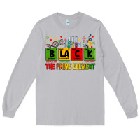 Moon Dust Black the prime element juneteenth Long Sleeve Tee - Zillion Design Studio