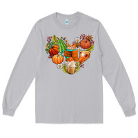 Moon Dust pumpkin and latte with fall Long Sleeve Tee - AdoDesignShop