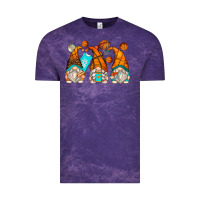 Cloud Purple basketball gnomes Vintage Tee - Zillion Design Studio
