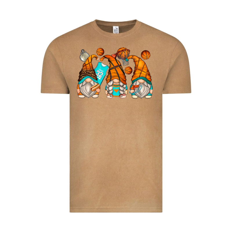 Basketball Gnomes Vintage Tee by Zillion Design Studio | Teevron
