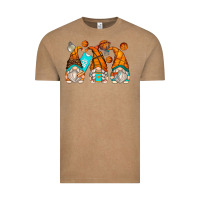 Vintage Coffee basketball gnomes Vintage Tee - Zillion Design Studio