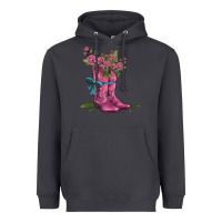 Smoke valentines day western boots and roses Heavyweight Hoodie - AdoDesignShop