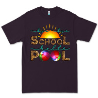 Plum bye bye school hello pool Premium Tee - Artiststas