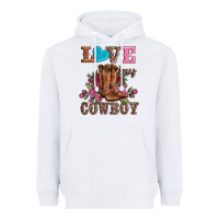 White valentines day love my cowboy Heavyweight Hoodie - AdoDesignShop