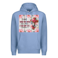 Colony Blue christian Premium Hoodie - MaliasSmallBusiness