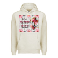 Oatmeal Heather christian Premium Hoodie - MaliasSmallBusiness