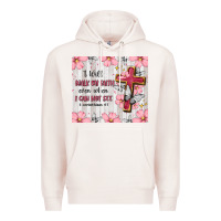 Pale Pink christian Premium Hoodie - MaliasSmallBusiness