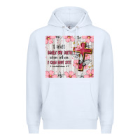 White christian Premium Hoodie - MaliasSmallBusiness