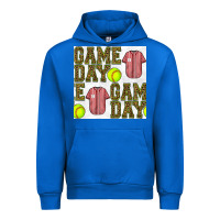 Cobalt softball uniform game day seamless pattern Urban Hoodie - BundleAndBundleShop