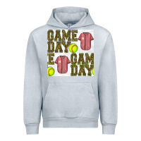 Heather Grey softball uniform game day seamless pattern Urban Hoodie - BundleAndBundleShop