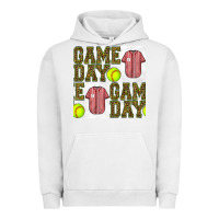 Pigment Lunar Rock softball uniform game day seamless pattern Urban Hoodie - BundleAndBundleShop