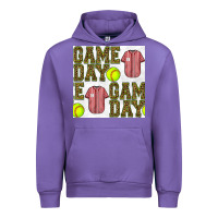 Tulip softball uniform game day seamless pattern Urban Hoodie - BundleAndBundleShop