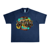 Navy western mom Urban Heavy Tee - Zillion Design Studio