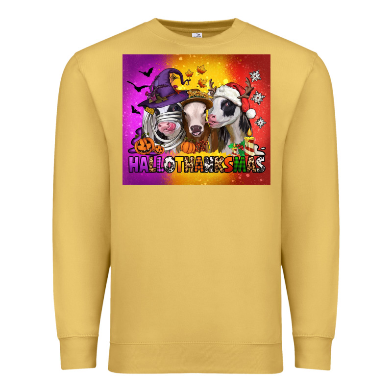 Hallothanksmas Heifers Premium Sweatshirt by Jasminsmagicworld | Teevron