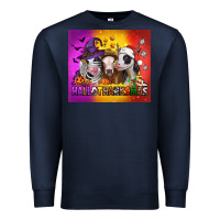 Navy hallothanksmas heifers Premium Sweatshirt - Jasminsmagicworld
