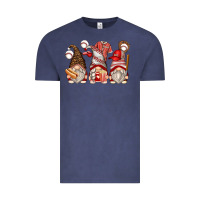 Vintage Denim baseball gnomes Vintage Tee - Zillion Design Studio