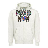 Proud Mom Zipper Hoodie | Teevron