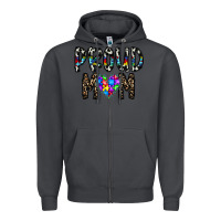 Smoke proud mom Zipper Hoodie - CowhideDigitalArt
