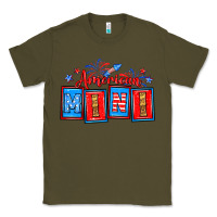 Army Green American mini Classic Tee - Neo Western
