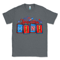 Charcoal Heather American mini Classic Tee - Neo Western