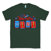 Sports Green American mini Classic Tee - Neo Western