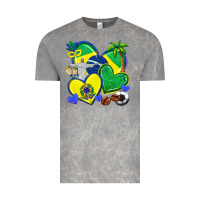 Cloud Rock brazil hearts Vintage Tee - texasbilliewilder