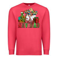Cardinal feliz navidad Spanish Christmas Premium Sweatshirt - Jasminsmagicworld