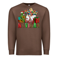 Chestnut feliz navidad Spanish Christmas Premium Sweatshirt - Jasminsmagicworld