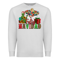 Dove Grey feliz navidad Spanish Christmas Premium Sweatshirt - Jasminsmagicworld