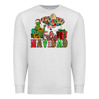 Oatmeal Heather feliz navidad Spanish Christmas Premium Sweatshirt - Jasminsmagicworld