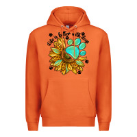 Carrot life is better with dogs Premium Hoodie - NancyCooperArtShop