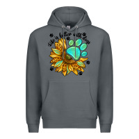 Rock life is better with dogs Premium Hoodie - NancyCooperArtShop
