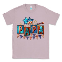 Lilac American Papa 4th of july Classic Tee - CowGirlArtShop