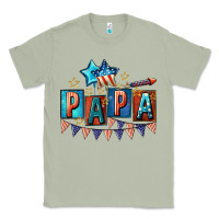 Matcha American Papa 4th of july Classic Tee - CowGirlArtShop