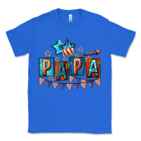 True Royal American Papa 4th of july Classic Tee - CowGirlArtShop