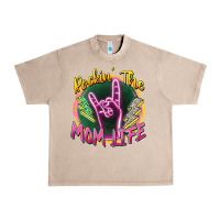 French Oak rockin' the mom life Urban Heavy Tee - Zillion Design Studio