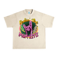 Sandshell rockin' the mom life Urban Heavy Tee - Zillion Design Studio