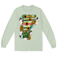 Matcha Vermont State Map Long Sleeve Tee - RanaPortraitStore