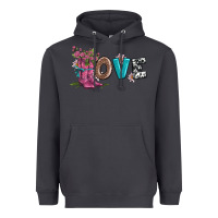 Smoke valentines day love and boots Heavyweight Hoodie - AdoDesignShop