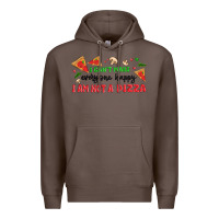 Coffee i cant make everyone happy i an not a pizza Premium Hoodie - MaliasSmallBusiness