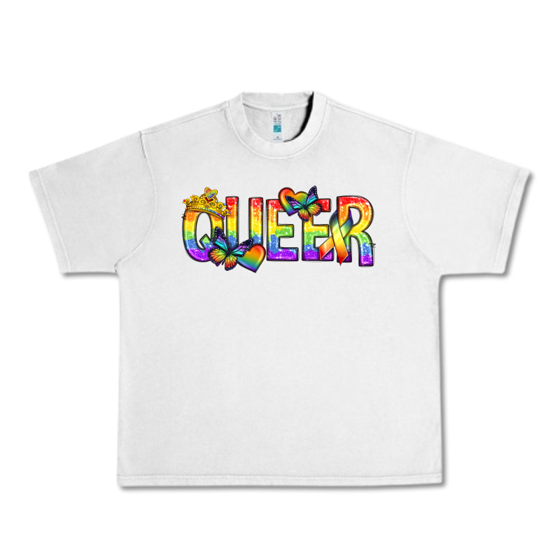 Queer Pride Lgbtq Urban Heavy Tee by texasbilliewilder | Teevron